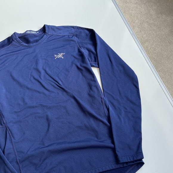 Arc'teryx Long Sleeve Shirt - Navy Blue - Picture 5 of 8